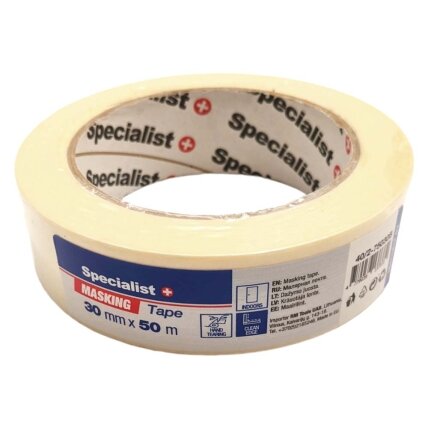 Specialist+ SPECIALIST+ dažymo juosta, 30 mm x 50 m Specialist+ SPECIALIST+ dažymo juosta, 30 mm x 50 m