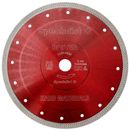 Specialist+ SPECIALIST+ deim. diskas BRITVA, 230x2x22 mm 2 Specialist+ SPECIALIST+ deim. diskas BRITVA, 230x2x22 mm 2
