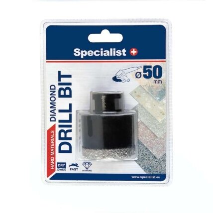 Specialist+ SPECIALIST+ deimantinis grąžtas D50 M14 1 Specialist+ SPECIALIST+ deimantinis grąžtas D50 M14 1