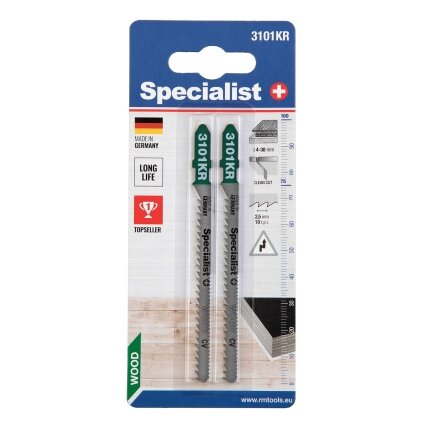 Specialist+ SPECIALIST+ dvipusis pjūklelis 3101KR, 2 vnt. 2 Specialist+ SPECIALIST+ dvipusis pjūklelis 3101KR, 2 vnt. 2