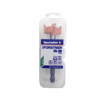 Specialist+ SPECIALIST+ freza FORSTNER, 26 x 90 mm Specialist+ SPECIALIST+ freza FORSTNER, 26 x 90 mm