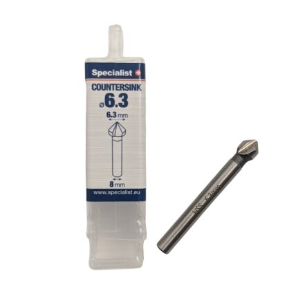 Specialist+ SPECIALIST+ gilintuvas metalui HSS, 6.3 mm