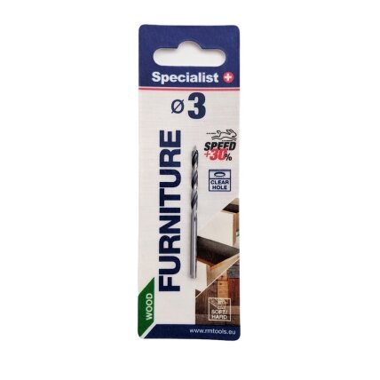 Specialist+ SPECIALIST+ grąžtas medienai, 3 x 37/67 mm Specialist+ SPECIALIST+ grąžtas medienai, 3 x 37/67 mm
