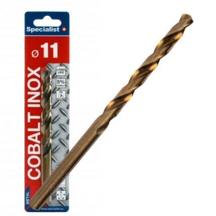 Specialist+ SPECIALIST+ metalo grąžtas COBALT, 11 mm Specialist+ SPECIALIST+ metalo grąžtas COBALT, 11 mm