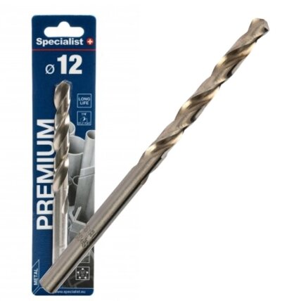 Specialist+ SPECIALIST+ metalo grąžtas PREMIUM, 12 mm Specialist+ SPECIALIST+ metalo grąžtas PREMIUM, 12 mm