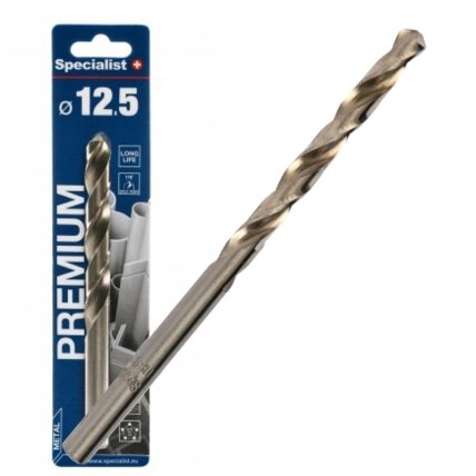 Specialist+ SPECIALIST+ metalo grąžtas PREMIUM, 12.5 mm Specialist+ SPECIALIST+ metalo grąžtas PREMIUM, 12.5 mm