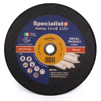 Specialist+ SPECIALIST+ metalo pj.diskas, 300x2,8x25,4 mm 3 Specialist+ SPECIALIST+ metalo pj.diskas, 300x2,8x25,4 mm 3