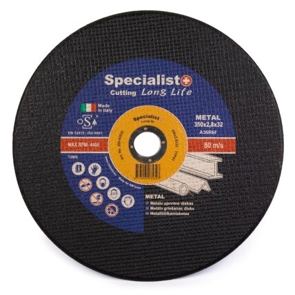 Specialist+ SPECIALIST+ metalo pj.diskas, 350x2.8x32 mm Specialist+ SPECIALIST+ metalo pj.diskas, 350x2.8x32 mm