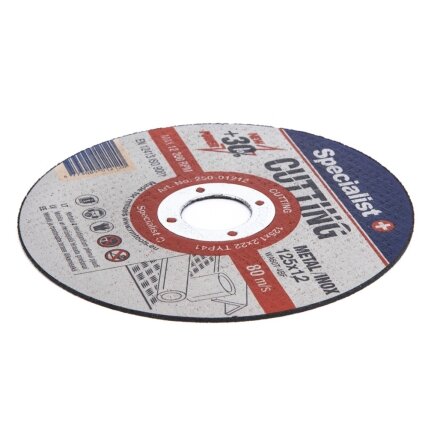Specialist+ SPECIALIST+ metalo pj.diskas CUTTING, 125x1.2x22 mm 1 Specialist+ SPECIALIST+ metalo pj.diskas CUTTING, 125x1.2x22 mm 1