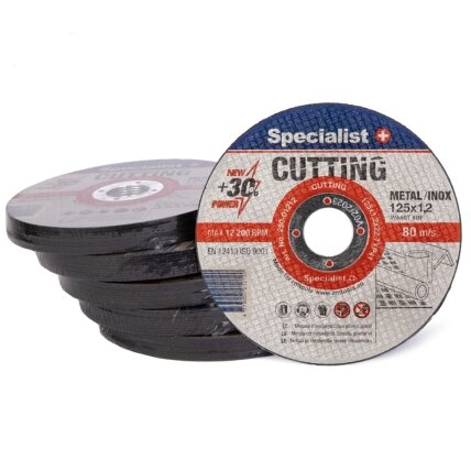 Specialist+ SPECIALIST+ metalo pj.diskas CUTTING, 125x1.2x22 mm 3 Specialist+ SPECIALIST+ metalo pj.diskas CUTTING, 125x1.2x22 mm 3
