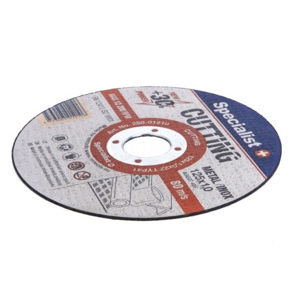 Specialist+ SPECIALIST+ metalo pj.diskas CUTTING, 125x1x22 mm 5