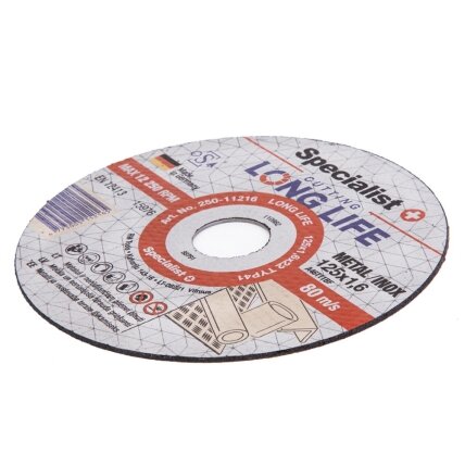 Specialist+ SPECIALIST+ metalo pj.diskas LONG LIFE, 125x1.6x22 mm 5