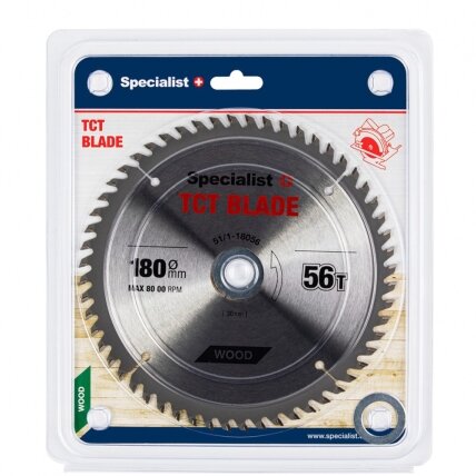 Specialist+ SPECIALIST+ pjovimo diskas, 180x56Tx30/20/16 mm Specialist+ SPECIALIST+ pjovimo diskas, 180x56Tx30/20/16 mm