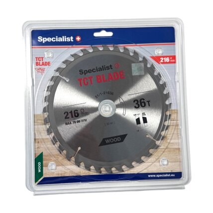 Specialist+ SPECIALIST+ pjovimo diskas, 216x36Tx30/20 mm Specialist+ SPECIALIST+ pjovimo diskas, 216x36Tx30/20 mm