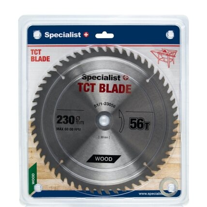 Specialist+ SPECIALIST+ pjovimo diskas, 230x56Tx30/20/16 mm Specialist+ SPECIALIST+ pjovimo diskas, 230x56Tx30/20/16 mm
