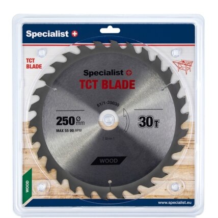Specialist+ SPECIALIST+ pjovimo diskas, 250x30Tx32 mm Specialist+ SPECIALIST+ pjovimo diskas, 250x30Tx32 mm
