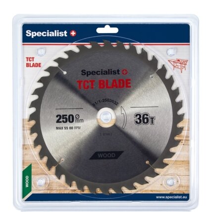 Specialist+ SPECIALIST+ pjovimo diskas, 250x36Tx32 mm Specialist+ SPECIALIST+ pjovimo diskas, 250x36Tx32 mm