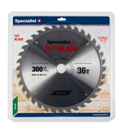 Specialist+ SPECIALIST+ pjovimo diskas, 300x36Tx32/30 mm
