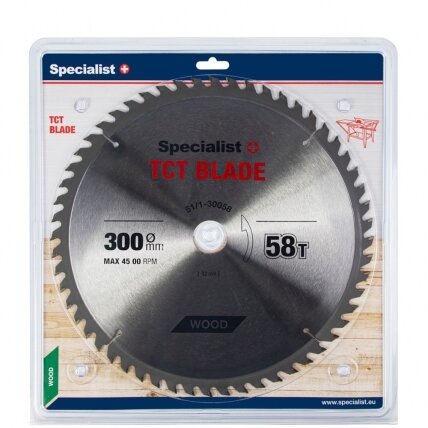 Specialist+ SPECIALIST+ pjovimo diskas, 300x58Tx32/30 mm Specialist+ SPECIALIST+ pjovimo diskas, 300x58Tx32/30 mm