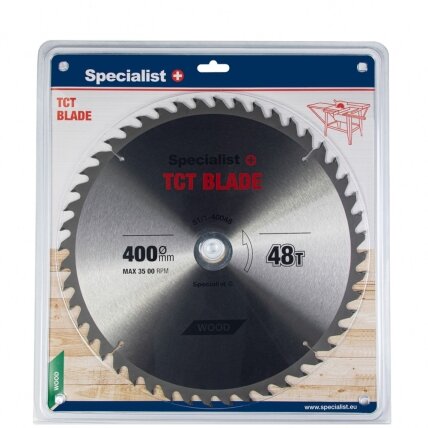 Specialist+ SPECIALIST+ pjovimo diskas, 400x48Tx50 mm Specialist+ SPECIALIST+ pjovimo diskas, 400x48Tx50 mm