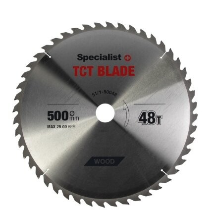 Specialist+ SPECIALIST+ pjovimo diskas, 500x48Tx50 mm Specialist+ SPECIALIST+ pjovimo diskas, 500x48Tx50 mm