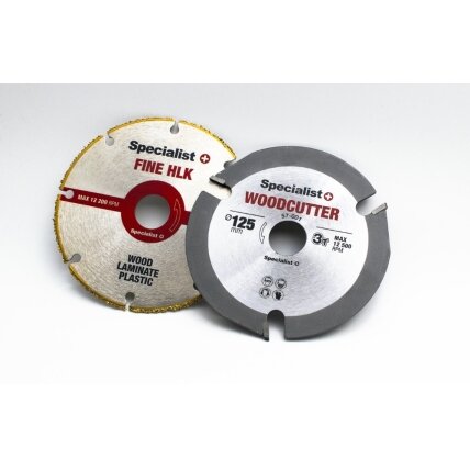Specialist+ SPECIALIST+ pjovimo diskas FINE HLK, 125 mm 3 Specialist+ SPECIALIST+ pjovimo diskas FINE HLK, 125 mm 3