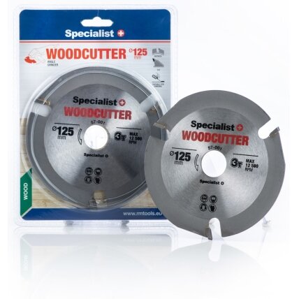 Specialist+ SPECIALIST+ pjovimo diskas WOOD CUTTER, 125 x 22 mm Specialist+ SPECIALIST+ pjovimo diskas WOOD CUTTER, 125 x 22 mm
