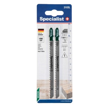 Specialist+ SPECIALIST+ pjūklelis 3103L (T301DL), 2 vnt. 2 Specialist+ SPECIALIST+ pjūklelis 3103L (T301DL), 2 vnt. 2
