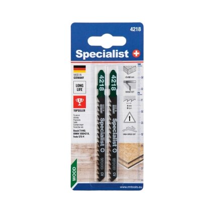 Specialist+ SPECIALIST+ pjūklelis 4218 (T144D), 2 vnt. 2 Specialist+ SPECIALIST+ pjūklelis 4218 (T144D), 2 vnt. 2