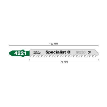 Specialist+ SPECIALIST+ pjūklelis 4221 (T111C), 2 vnt. 8 Specialist+ SPECIALIST+ pjūklelis 4221 (T111C), 2 vnt. 8