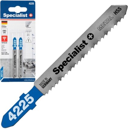 Specialist+ SPECIALIST+ pjūklelis 4225 (T118B) 75mm, 2 vnt. Specialist+ SPECIALIST+ pjūklelis 4225 (T118B) 75mm, 2 vnt.