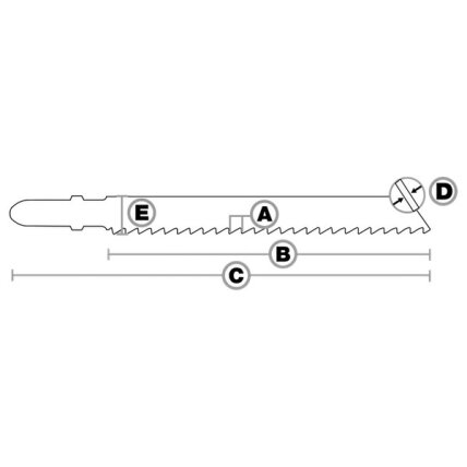 Specialist+ SPECIALIST+ Pjūklelis BI-METAL 3141F, 2 vnt. 4 Specialist+ SPECIALIST+ Pjūklelis BI-METAL 3141F, 2 vnt. 4