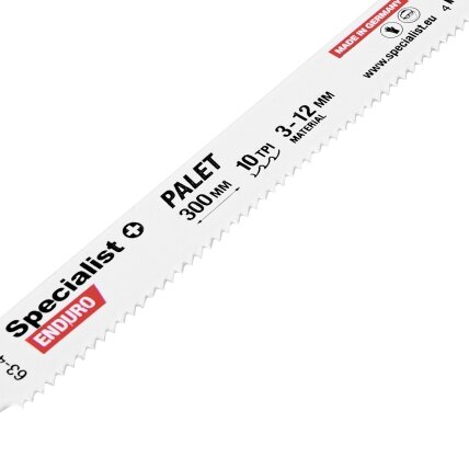 Specialist+ SPECIALIST+ pjūklelis paletėms, 300 mm, 10TPI 1 Specialist+ SPECIALIST+ pjūklelis paletėms, 300 mm, 10TPI 1