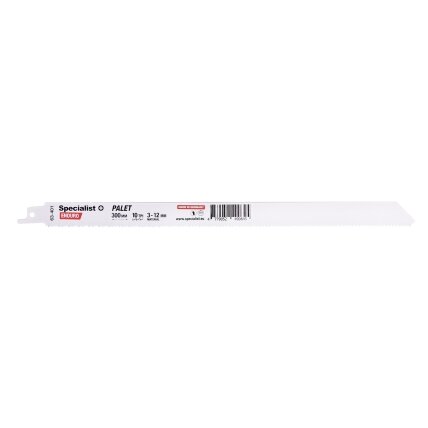 Specialist+ SPECIALIST+ pjūklelis paletėms, 300 mm, 10TPI Specialist+ SPECIALIST+ pjūklelis paletėms, 300 mm, 10TPI