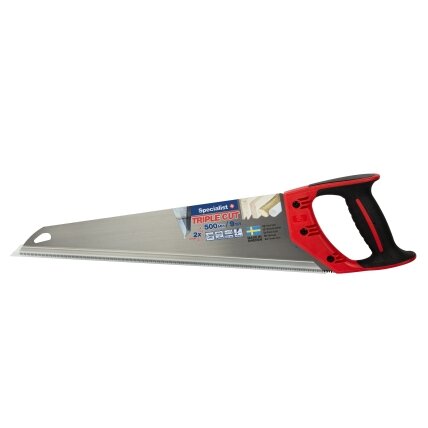Specialist+ SPECIALIST+ rankinis pjūklas TRIPLE CUT 500mm, 9TPI Specialist+ SPECIALIST+ rankinis pjūklas TRIPLE CUT 500mm, 9TPI