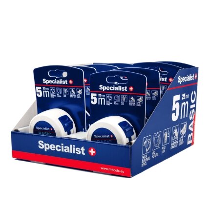Specialist+ SPECIALIST+ ruletė BASIC 3 m, 16 mm 11 Specialist+ SPECIALIST+ ruletė BASIC 3 m, 16 mm 11
