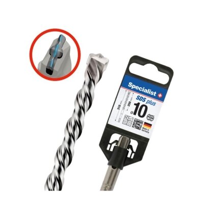 Specialist+ SPECIALIST+ SDS+ grąžtas, 10x250/310 mm Specialist+ SPECIALIST+ SDS+ grąžtas, 10x250/310 mm