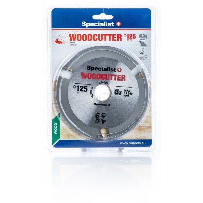 Specialist+ SPECIALIST+ pjovimo diskas WOOD CUTTER, 125 x 22 mm 11