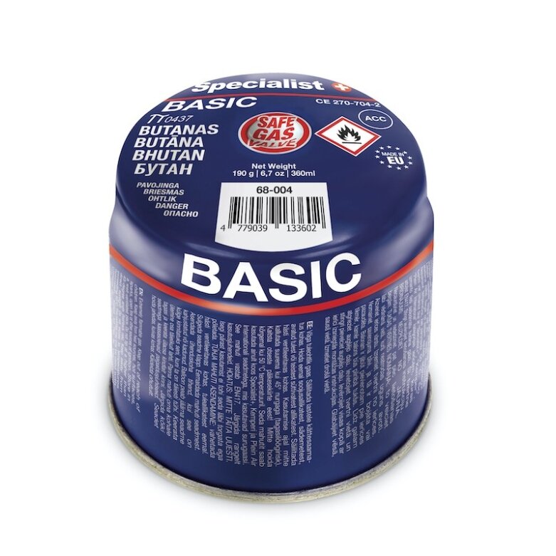 Specialist+ SPECIALIST+ butano dujos BASIC, 190 g. Specialist+ SPECIALIST+ butano dujos BASIC, 190 g.