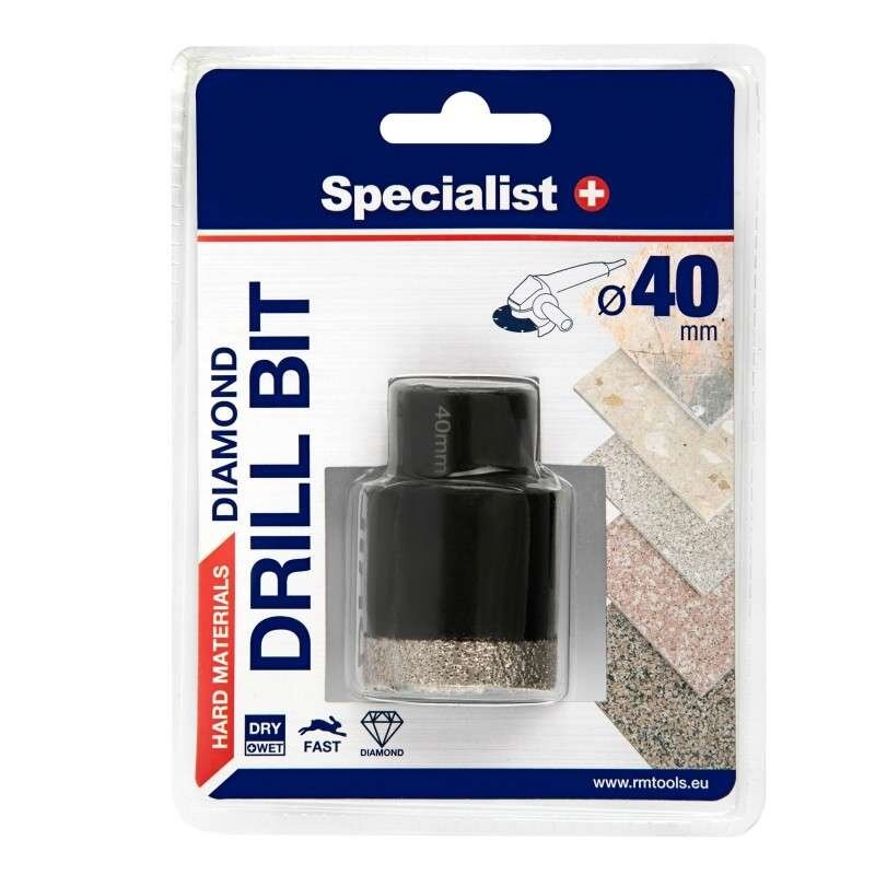 Specialist+ SPECIALIST+ deimantinis grąžtas D40 M14 1 Specialist+ SPECIALIST+ deimantinis grąžtas D40 M14 1