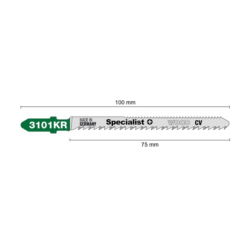 Specialist+ SPECIALIST+ dvipusis pjūklelis 3101KR, 2 vnt. 8 Specialist+ SPECIALIST+ dvipusis pjūklelis 3101KR, 2 vnt. 8