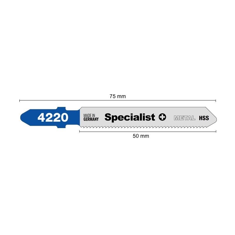 Specialist+ SPECIALIST+ pjūklelis 4220 (T118A), 2 vnt. 3 Specialist+ SPECIALIST+ pjūklelis 4220 (T118A), 2 vnt. 3