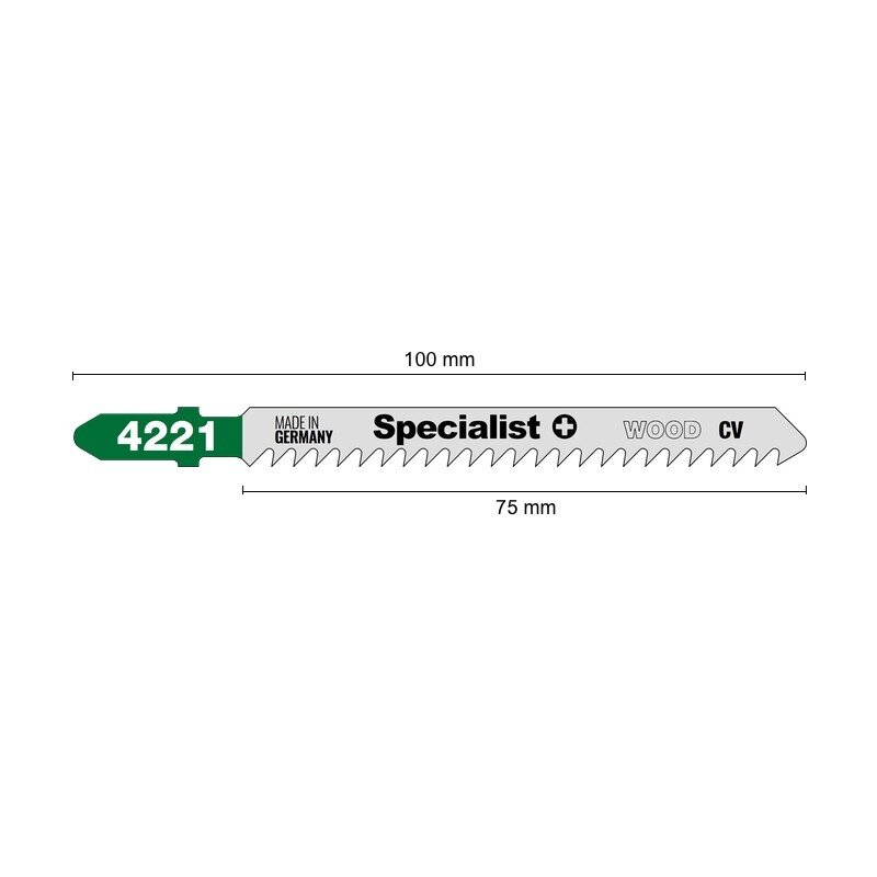 Specialist+ SPECIALIST+ pjūklelis 4221 (T111C), 2 vnt. 3 Specialist+ SPECIALIST+ pjūklelis 4221 (T111C), 2 vnt. 3