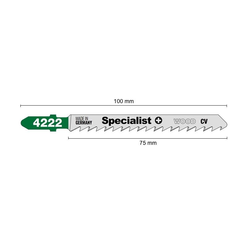 Specialist+ SPECIALIST+ pjūklelis 4222 (T101D), 2 vnt. 3 Specialist+ SPECIALIST+ pjūklelis 4222 (T101D), 2 vnt. 3