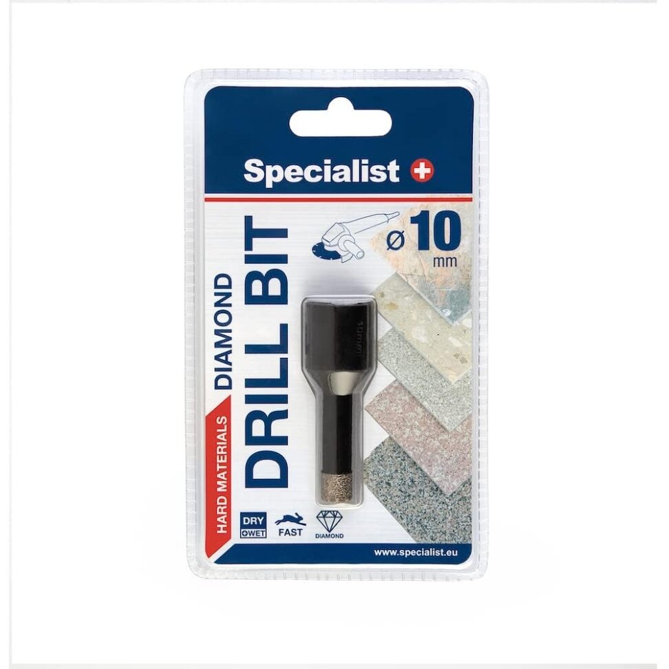Specialist+ SPECIALIST+ deimantinis grąžtas D10 M14 Specialist+ SPECIALIST+ deimantinis grąžtas D10 M14