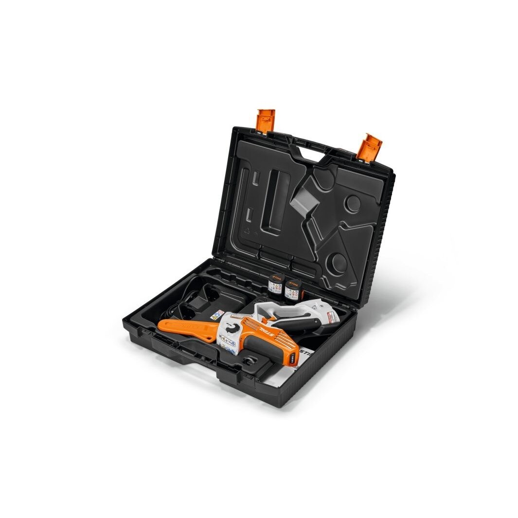 Stihl Genėtuvas šakų grandininis akumuliatorinis STIHL GTA 40.0 SET (su 2 x AS 2 ir AL 5-2) 6 Stihl Genėtuvas šakų grandininis akumuliatorinis STIHL GTA 40.0 SET (su 2 x AS 2 ir AL 5-2) 6