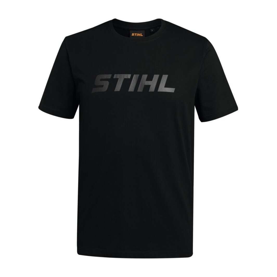Stihl Marškinėliai reklaminiai STIHL "BLACK LOGO" juodi (XL)