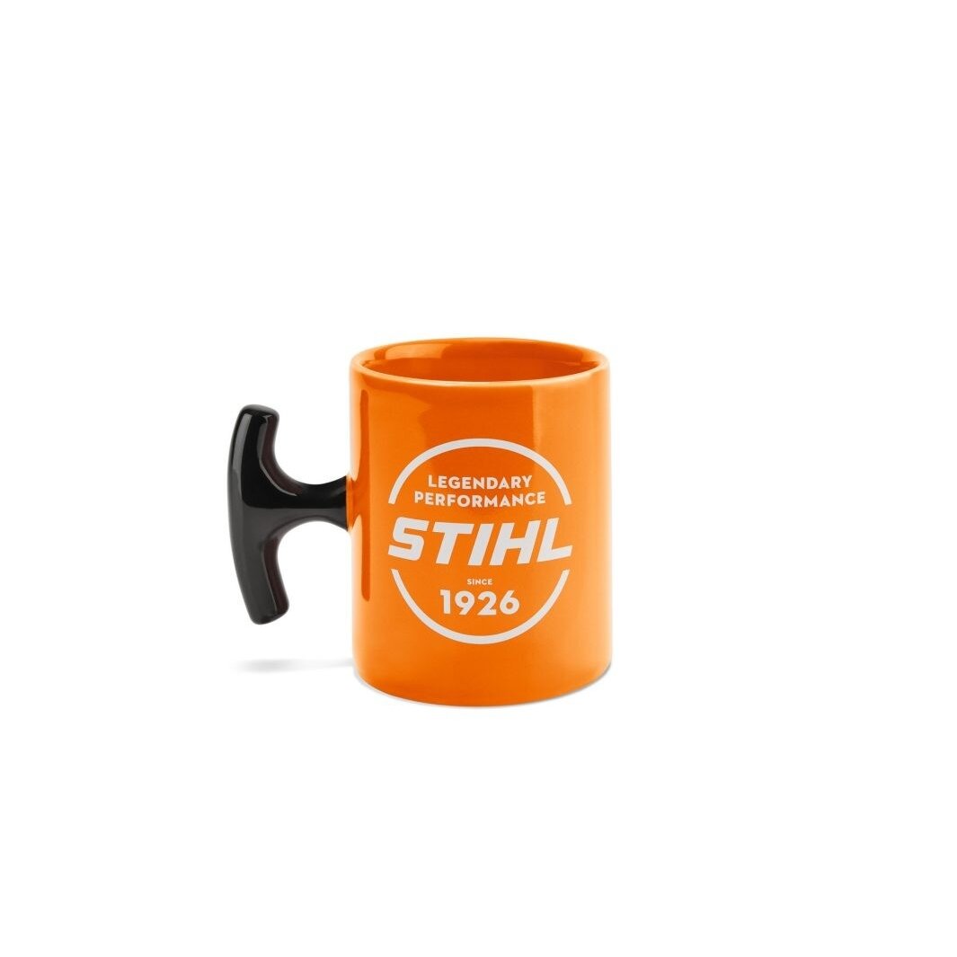 Stihl Puodelis STIHL oranžinis (pjūklo starterio formos ąsele)