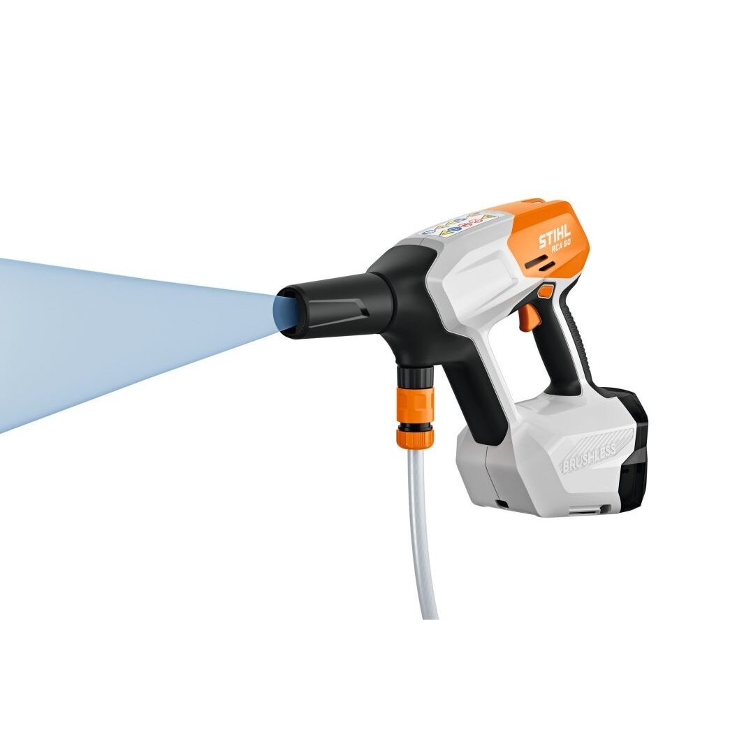 Stihl Rankinis akumuliatorinis vidutinio slėgio plovimo įrenginys STIHL RCA 50.0 (be akum. ir krov.) 3 Stihl Rankinis akumuliatorinis vidutinio slėgio plovimo įrenginys STIHL RCA 50.0 (be akum. ir krov.) 3