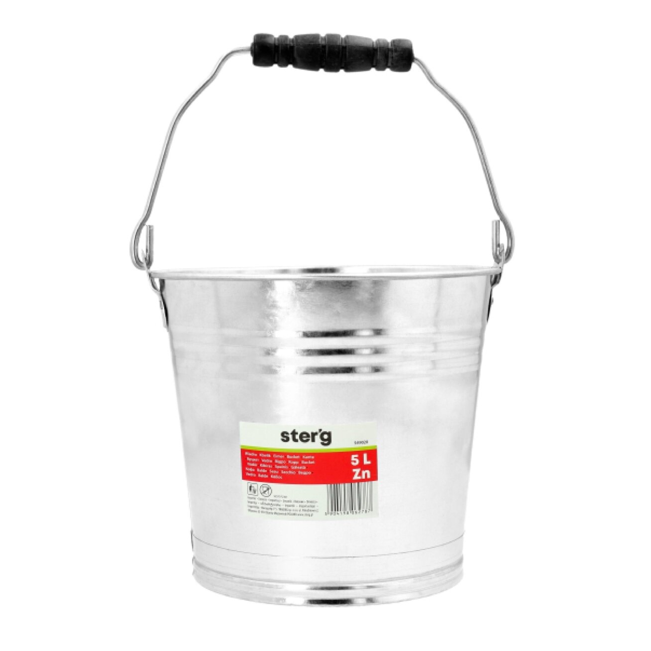 Ster'g Cinkuotas metalinis kibiras, 5l 5